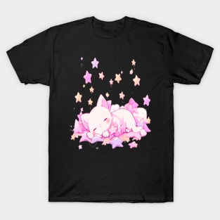 Kitty Sleeping T-Shirt